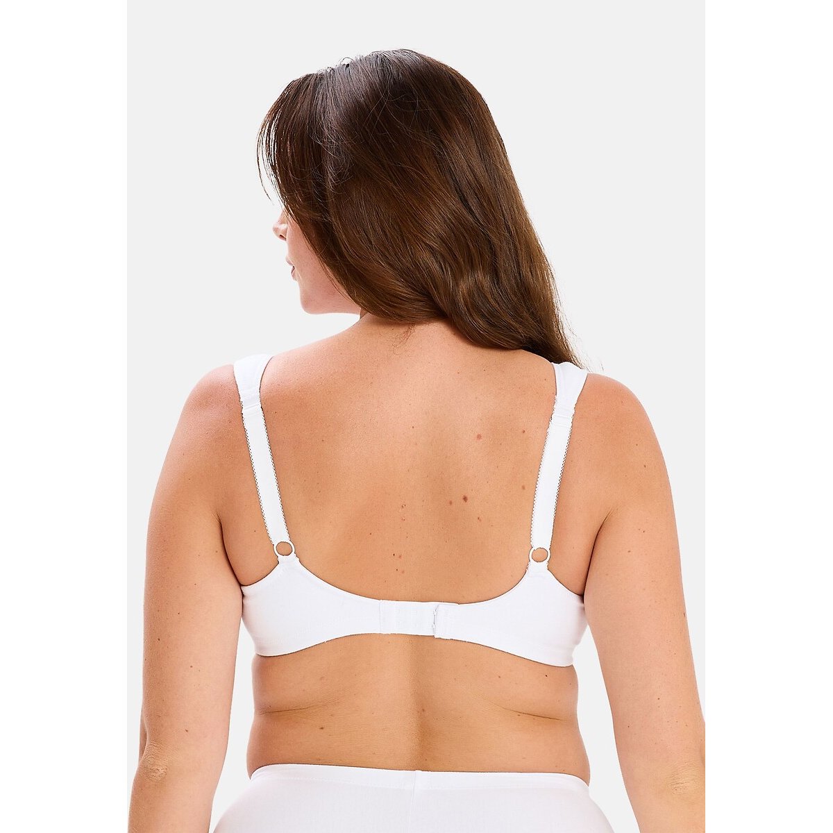 Reggiseno senza ferretti Jeanne bianco, SANS COMPLEXE