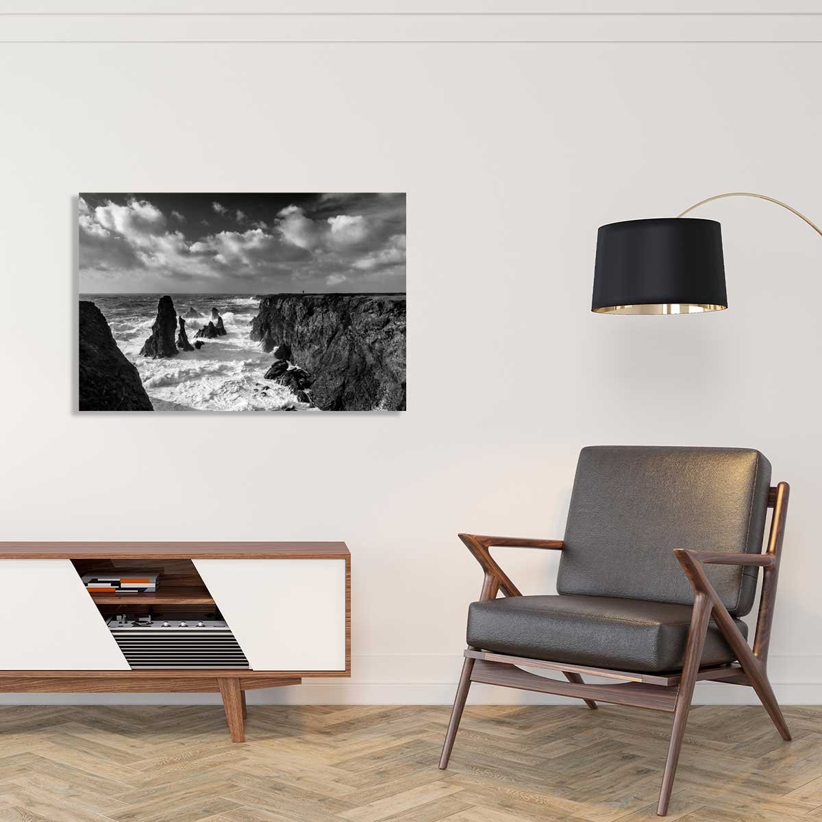 Tableau la promenade de port coton tableau alu dibond, HEXOA