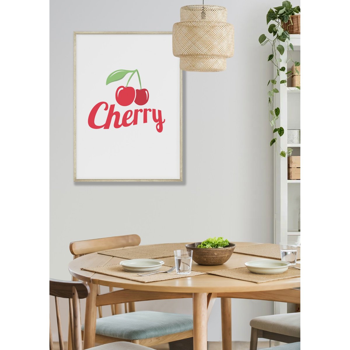 Affiche Cherry blanc, L'AFFICHERIE