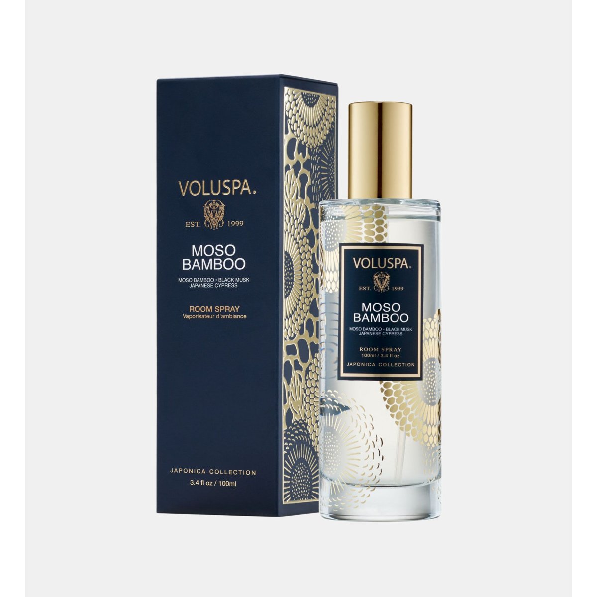 Spray d'ambiance mosso bamboo standard, VOLUSPA