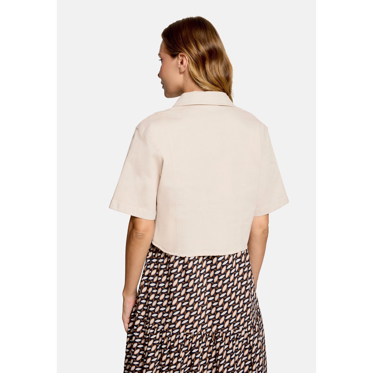 Veste en jean à col gris, BETTY BARCLAY
