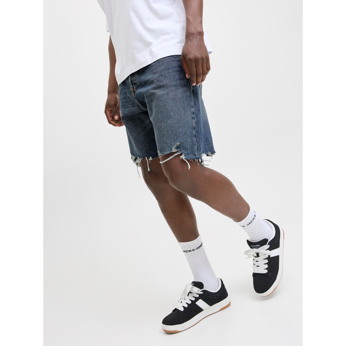 Short En Denim bleue - blue denim 1, JACK & JONES