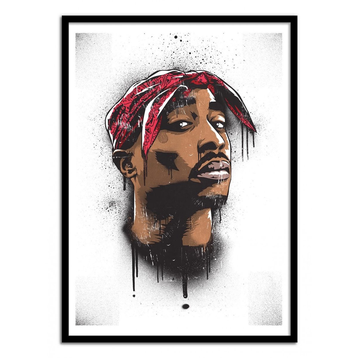 Affiche d'art - Tupac - Bokkaboom affiche d'art, WALL EDITIONS