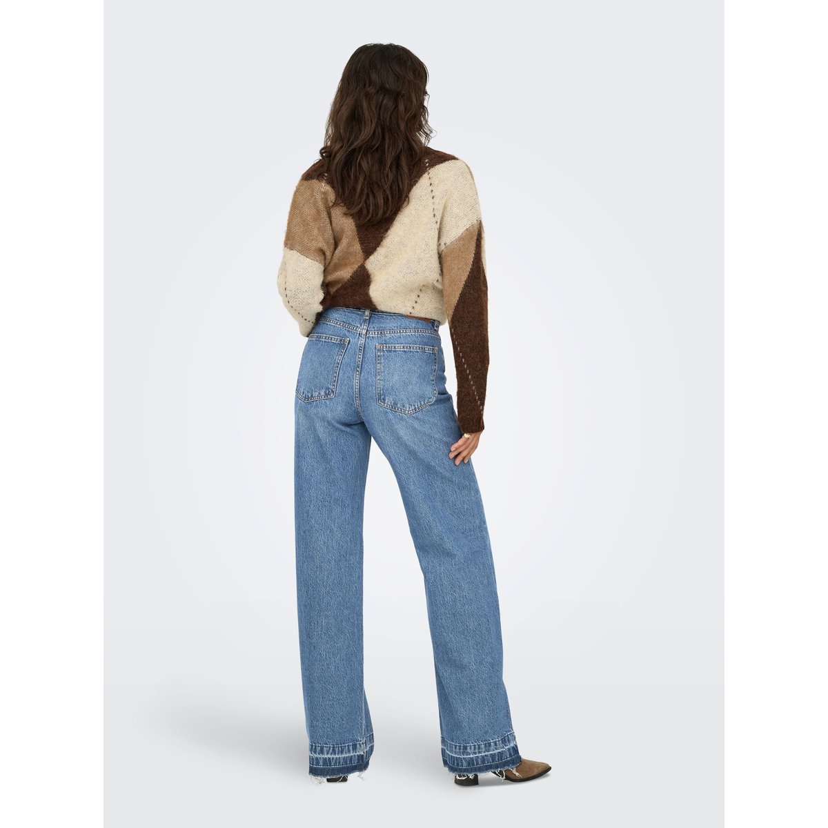 Jean À Jambe Large light blue denim, ONLY