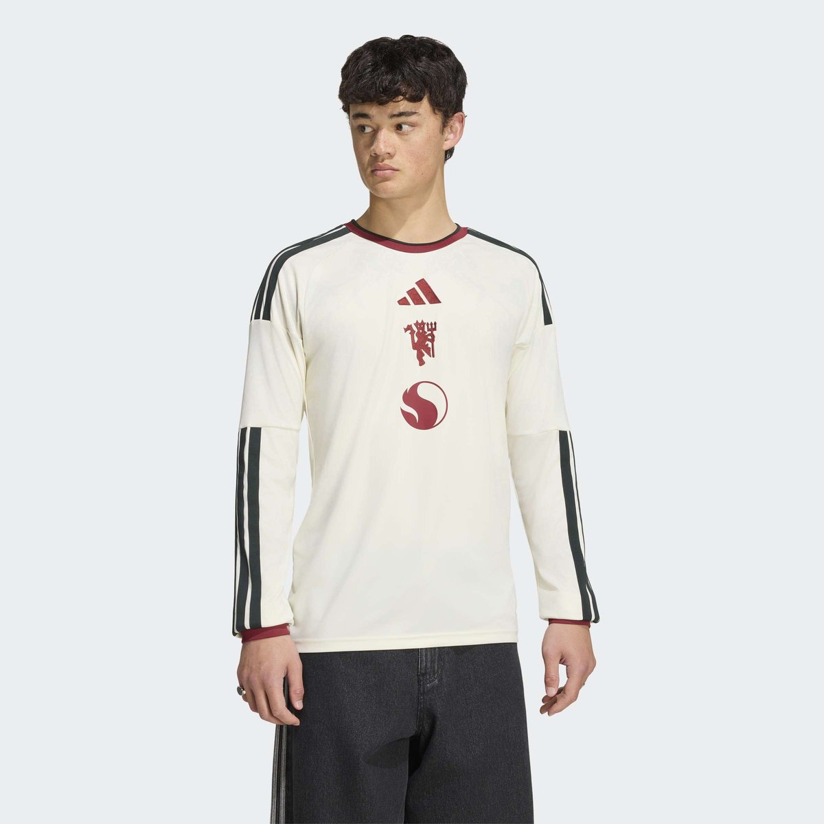 Maillot Manches Longues Third Manchester United 26/27 Maillot Manches Longues Third Manchester United 26/27 ivory, adidas Performance
