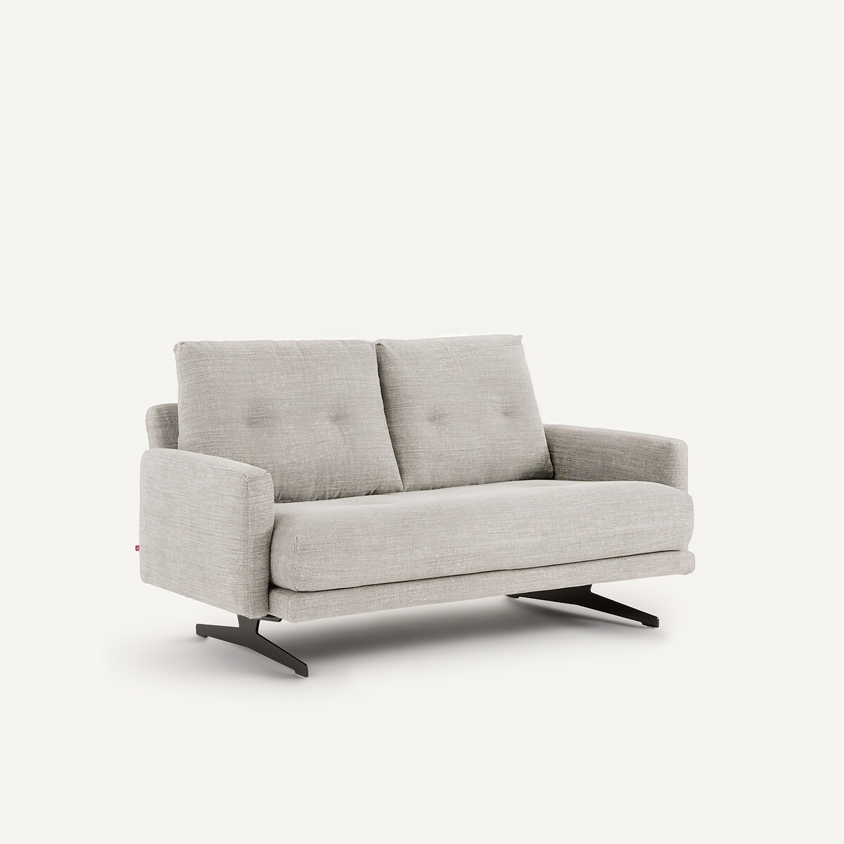 2-Sitzer-Sofa, aus Baumwolle und Leinen, DELICATO beige, AM.PM