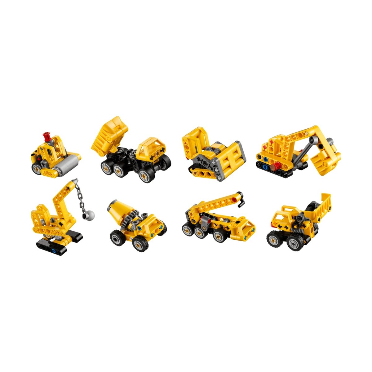 Machines puissantes jaune, LEGO