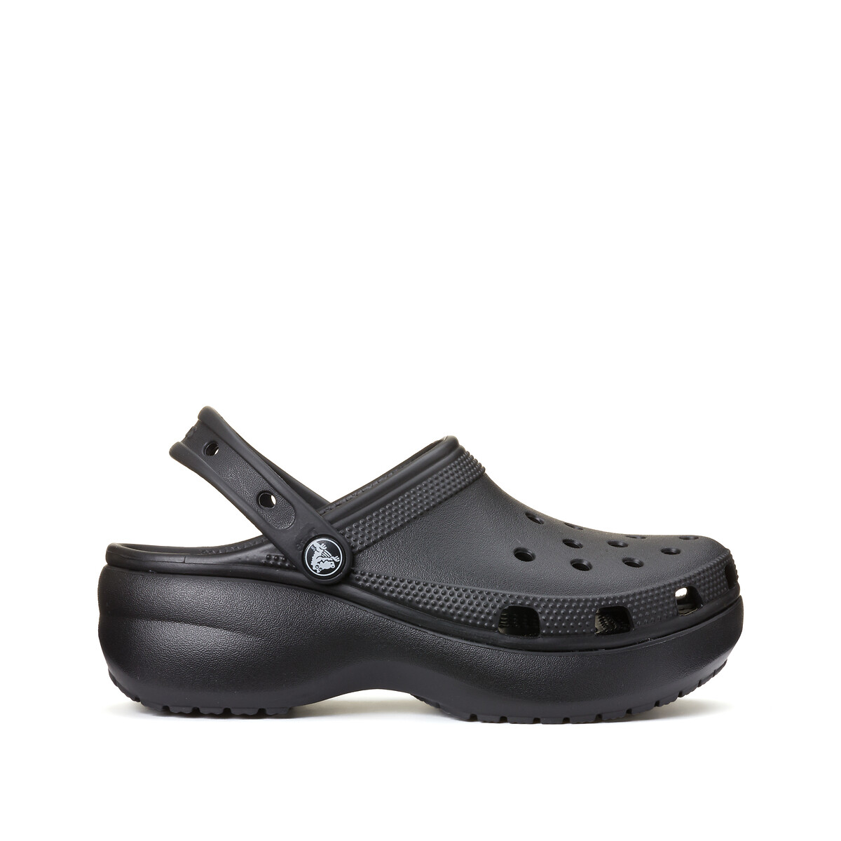 Socas com plataforma Classic preto , CROCS