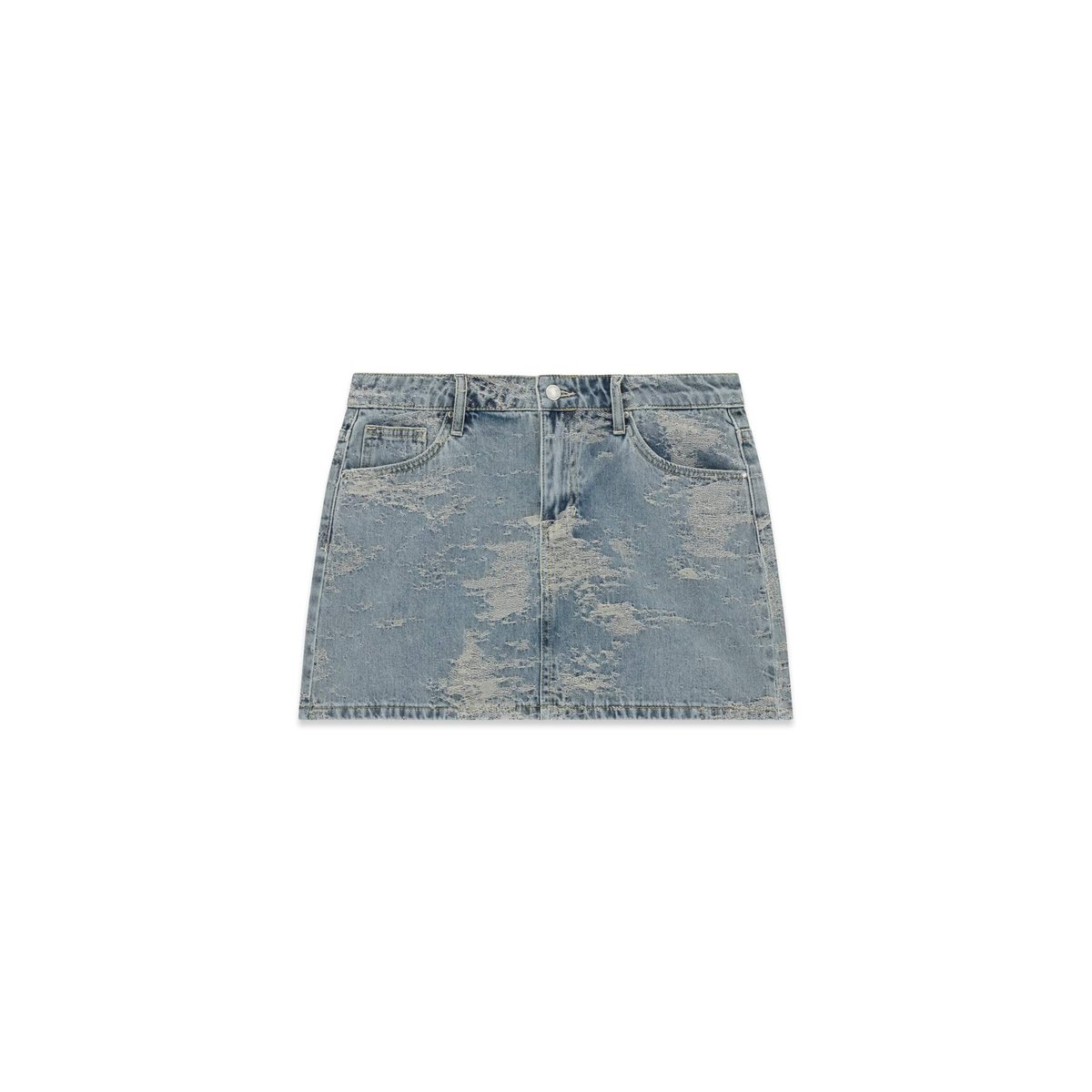 Mini-Jupe En Denim bleu, GUESS