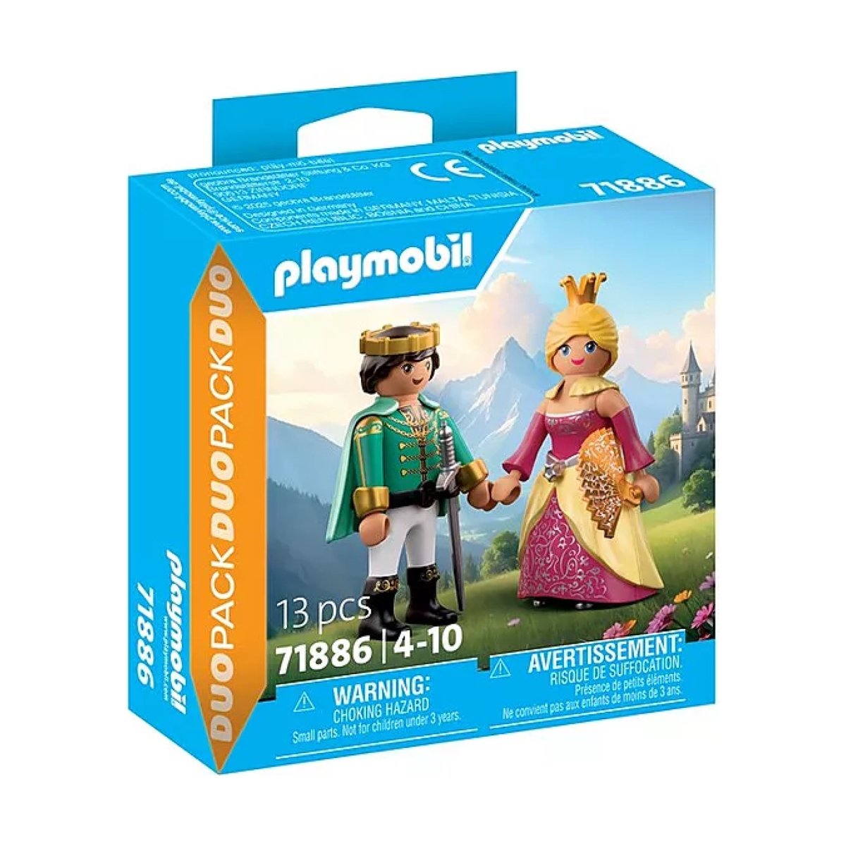 Duo : Prince et princesse & accessoires multicolore, PLAYMOBIL