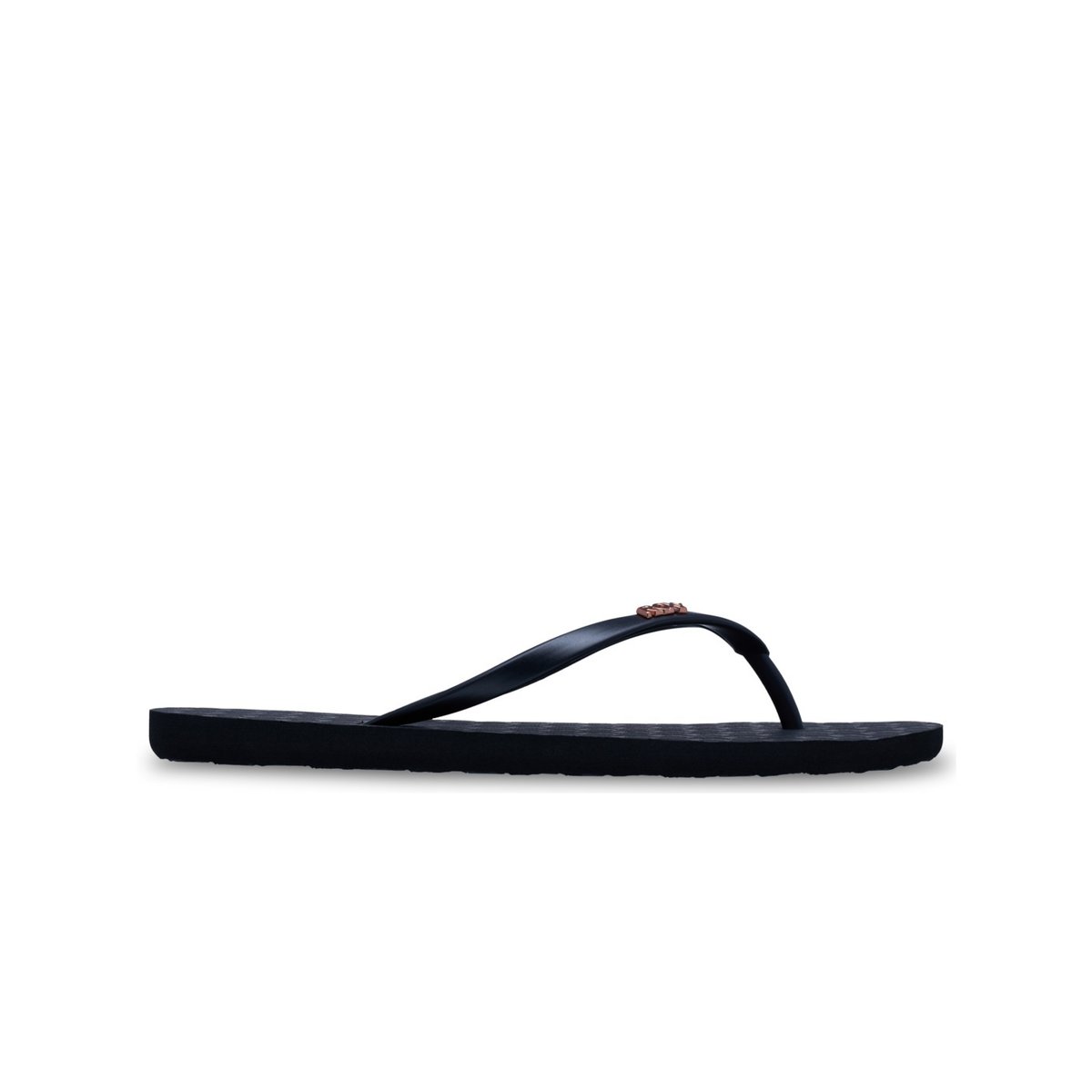Tongs Viva noir black 3, ROXY