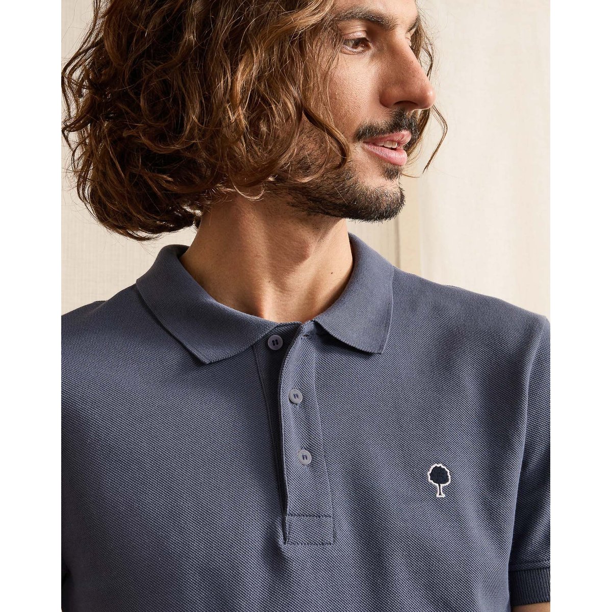 Polo LUMIGNY bleu marine, FAGUO