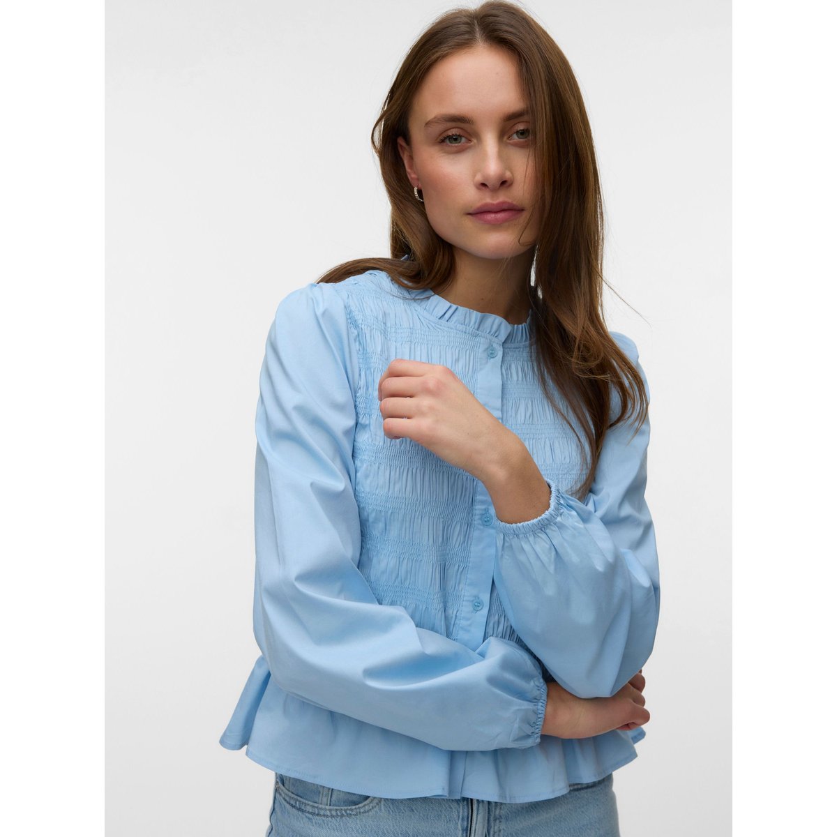 Blouse cashmere blue, VERO MODA