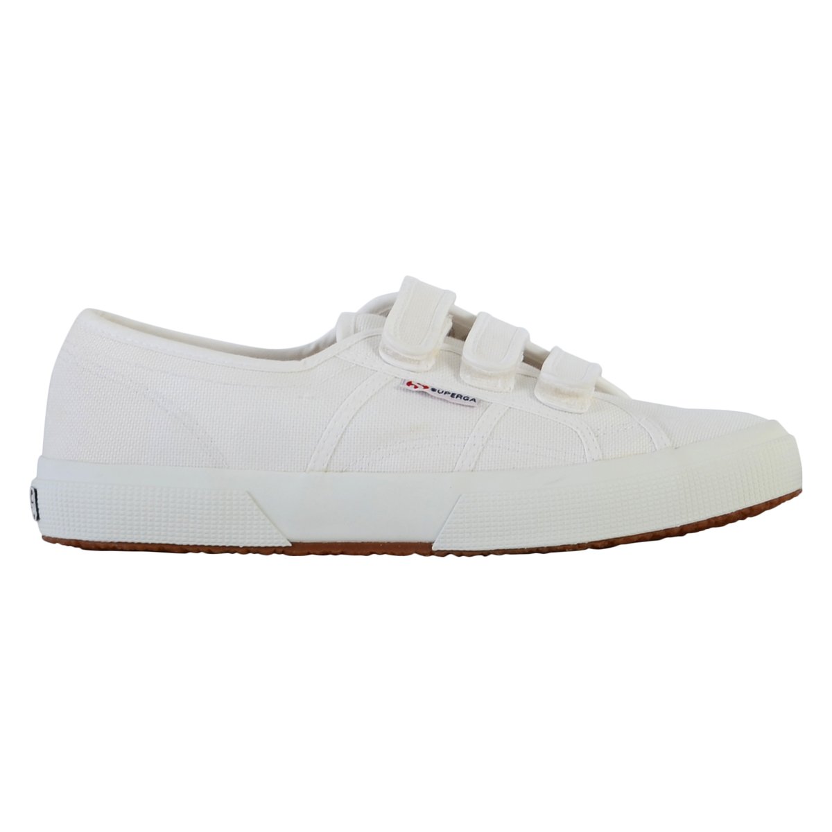 Baskets Classic Basses En Toile 2750 , Cot3strapu blanc, SUPERGA