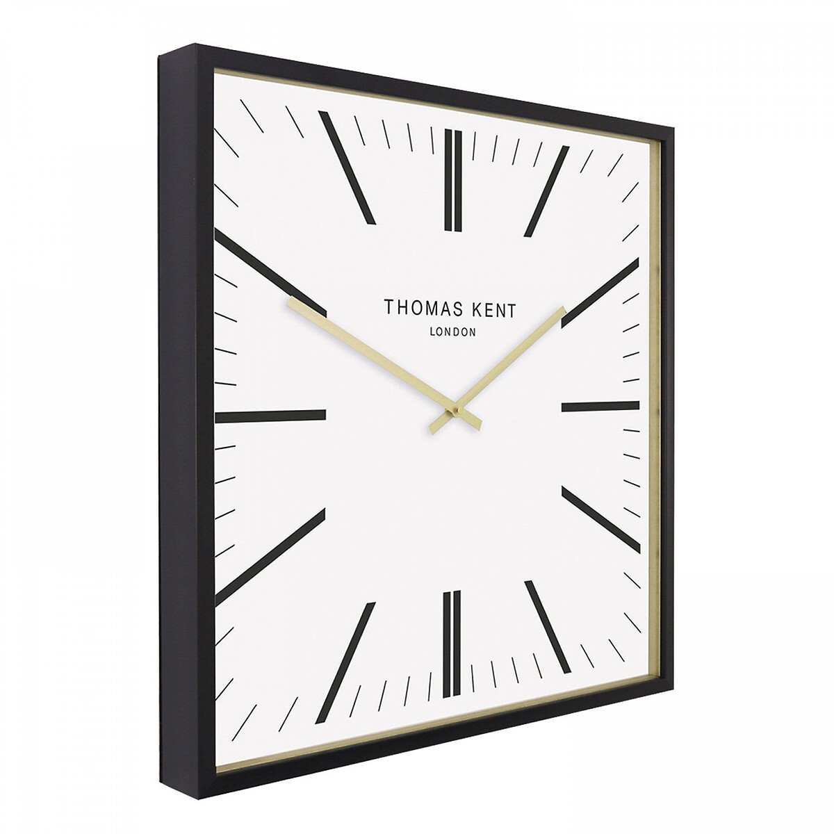 Garrick 24" Large Wall Clock white, THOMAS KENT