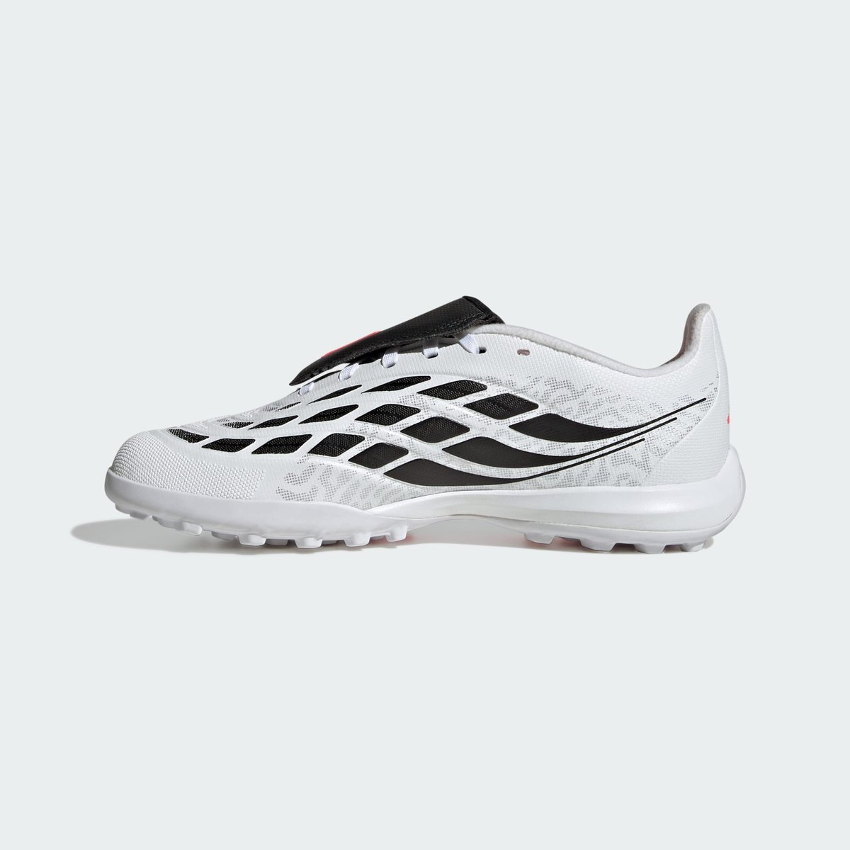 Chaussure De Football Languette Rabattue Predator League Turf Enfants Chaussure De Football Languette Rabattue Predator League Turf Enfants cloud white / solar turbo / core black, adidas Performance