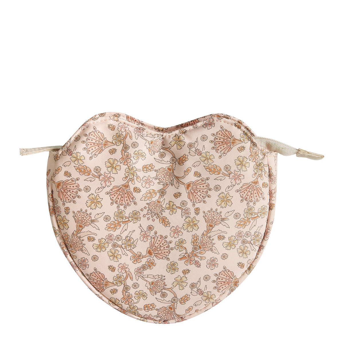 Pochette Cœur en tissu Soleil Pastel rose, MATHILDE M
