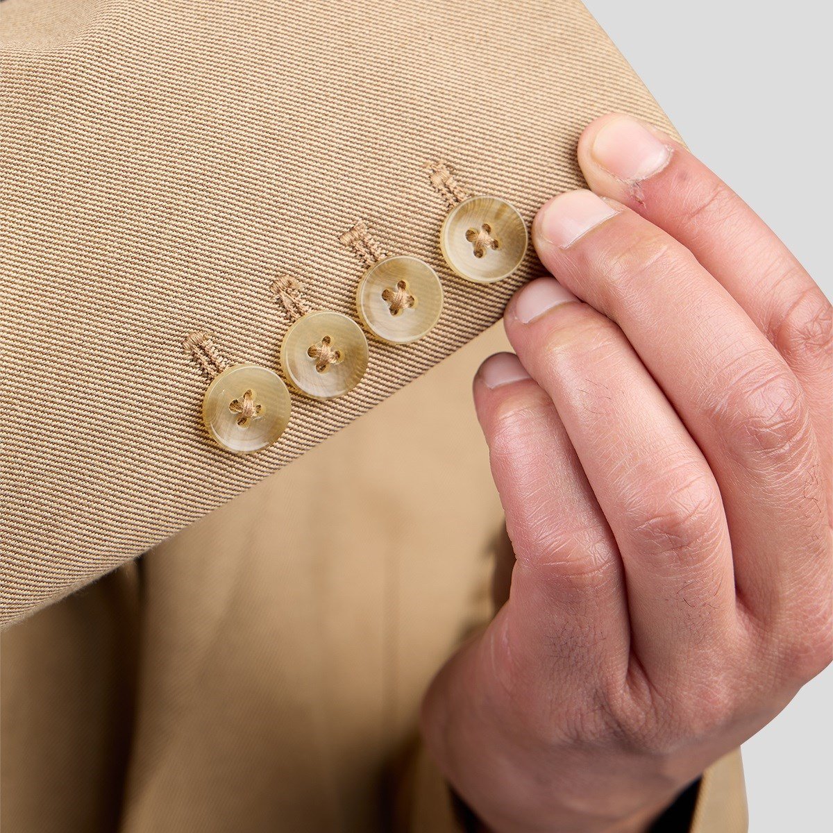 Blazer Basile camel, MISE AU GREEN