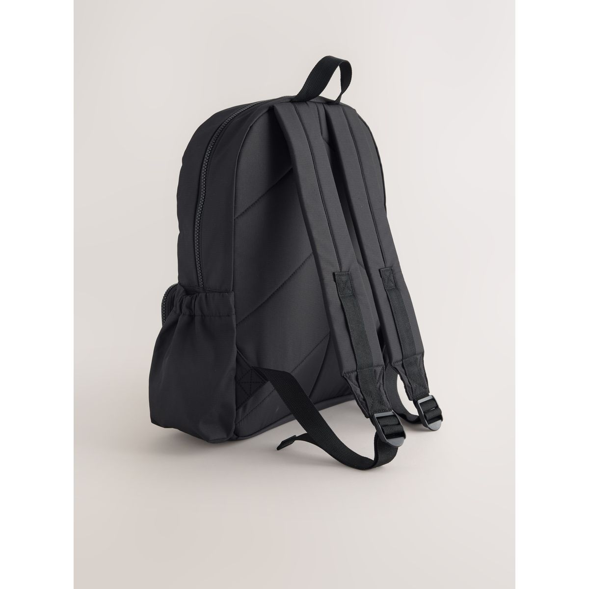 Sac à dos avec poche et porte-clés panda à pois noirs, NEXT