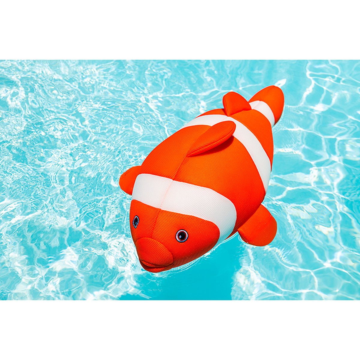 Pouf aquatique POUF FLOTTANT GOLDY LE POISSON couleur unique, JUMBO BAG