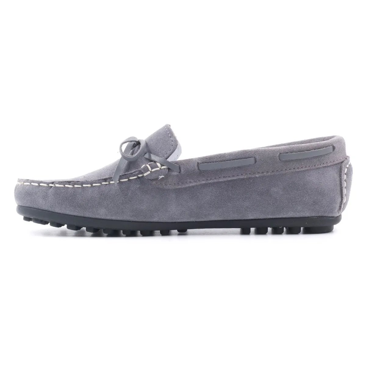 Boni Gabrielle II - Mocassins Enfants gris souris, BONI&SIDONIE