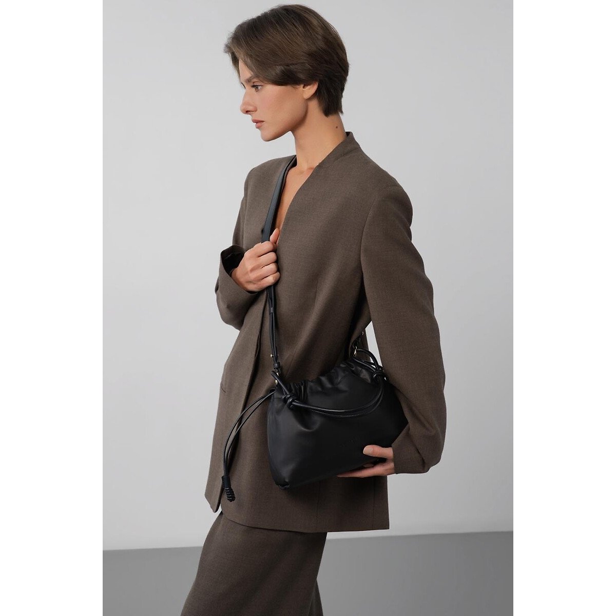 Soft Leather Bag black, LANCASTER