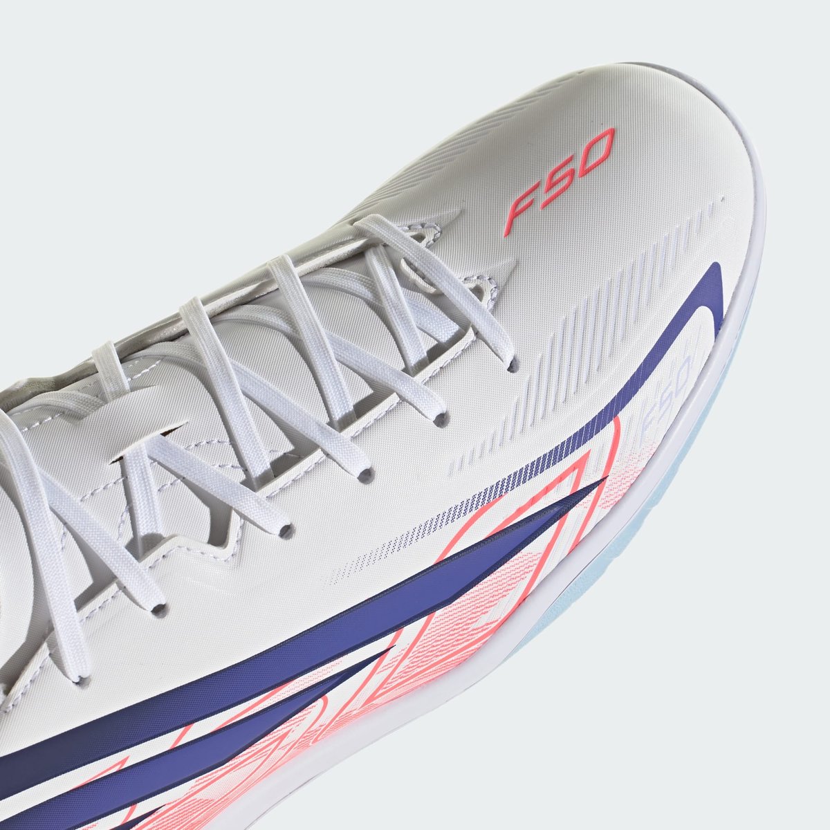 Chaussure De Football En Salle F50 Hyperfast Club Chaussure De Football En Salle F50 Hyperfast Club cloud white / solar purple / solar turbo, adidas Performance