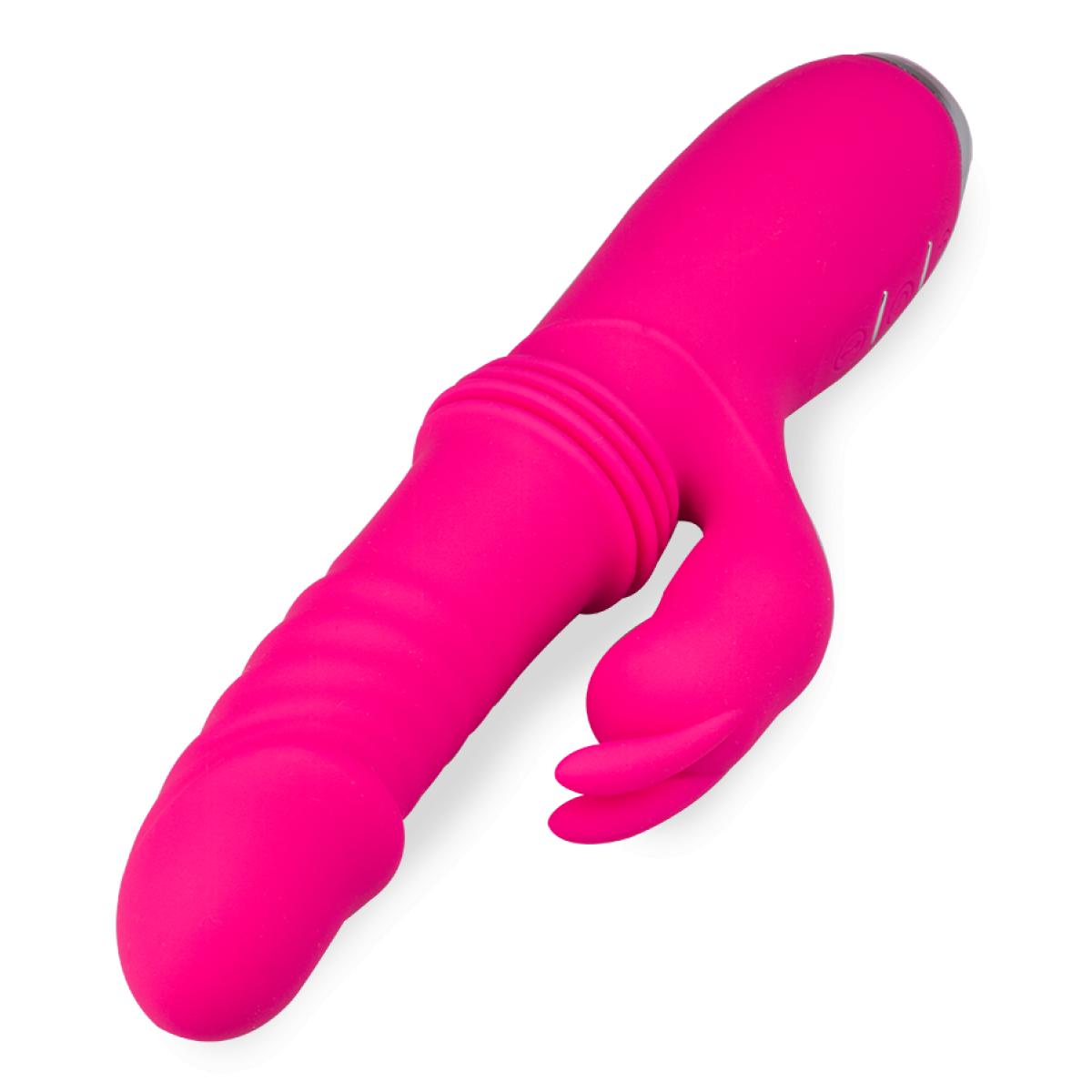 Vibromasseur vibro rabbit va-et-vient USB 12 vitesses rose, LOVE AND VIBES