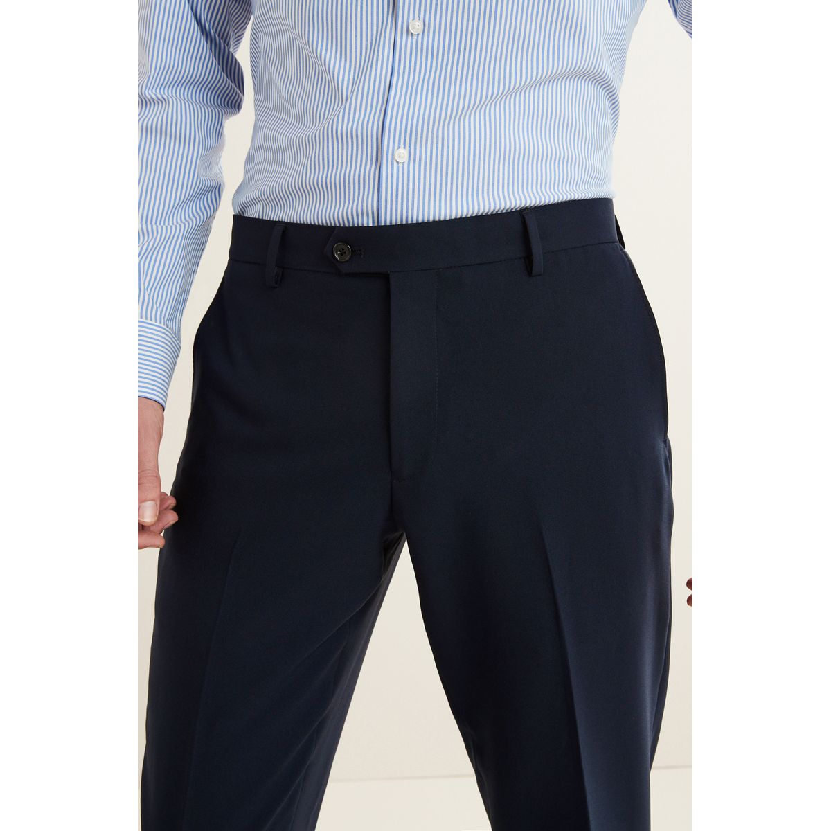 Pantalon de costume Coupe classique bleu marine, NEXT