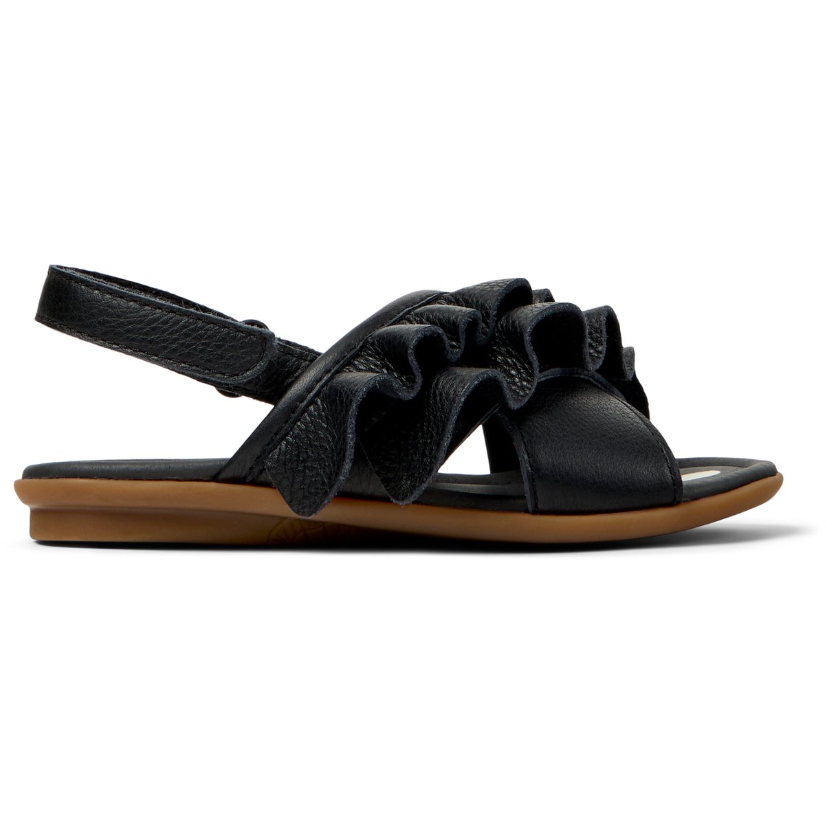 Sandales Cuir RIGHT KIDS TWINS noir, CAMPER