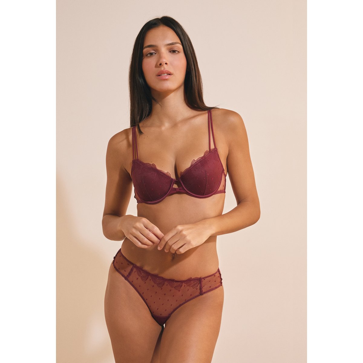 Shorty en broderie DEMOISELLE grenadine, ETAM