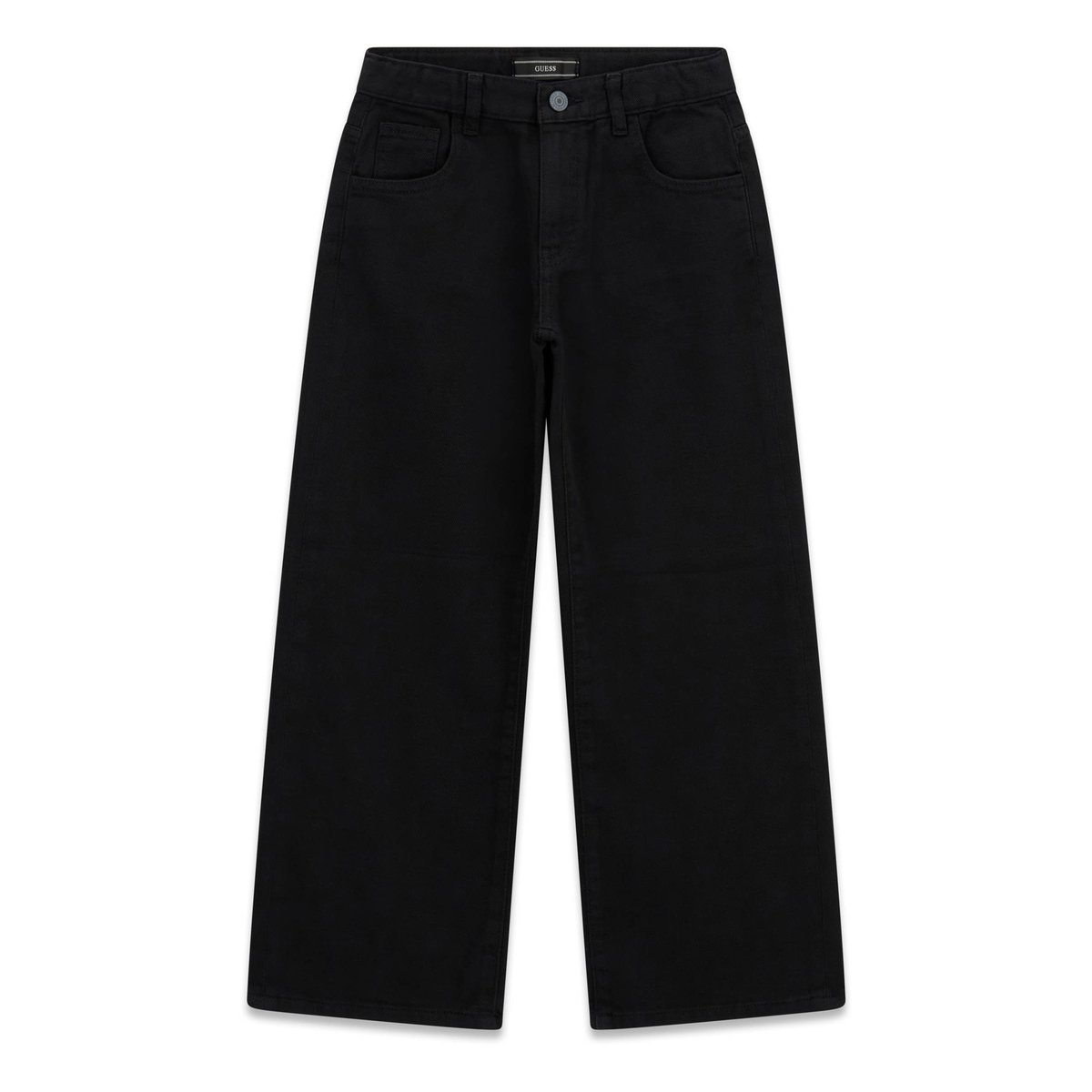 Pantalon Denim Wide-Leg noir, GUESS KIDS