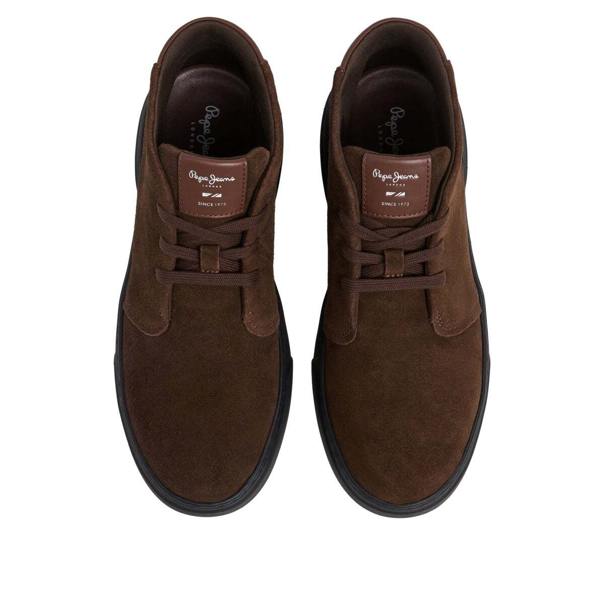 Bottines En Daim brun chocolat, PEPE JEANS
