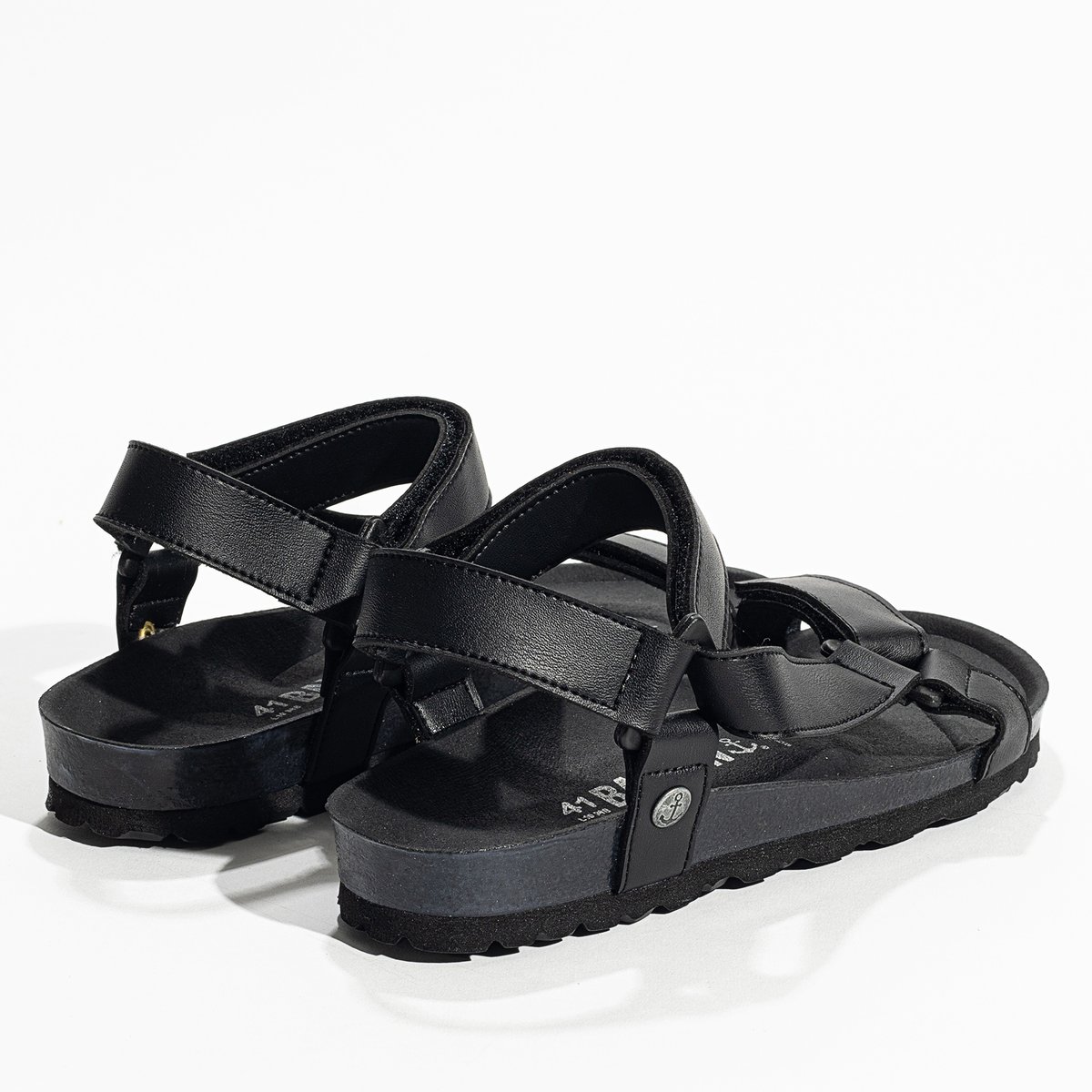 Sandales Vegan RIGONI noir, BAYTON