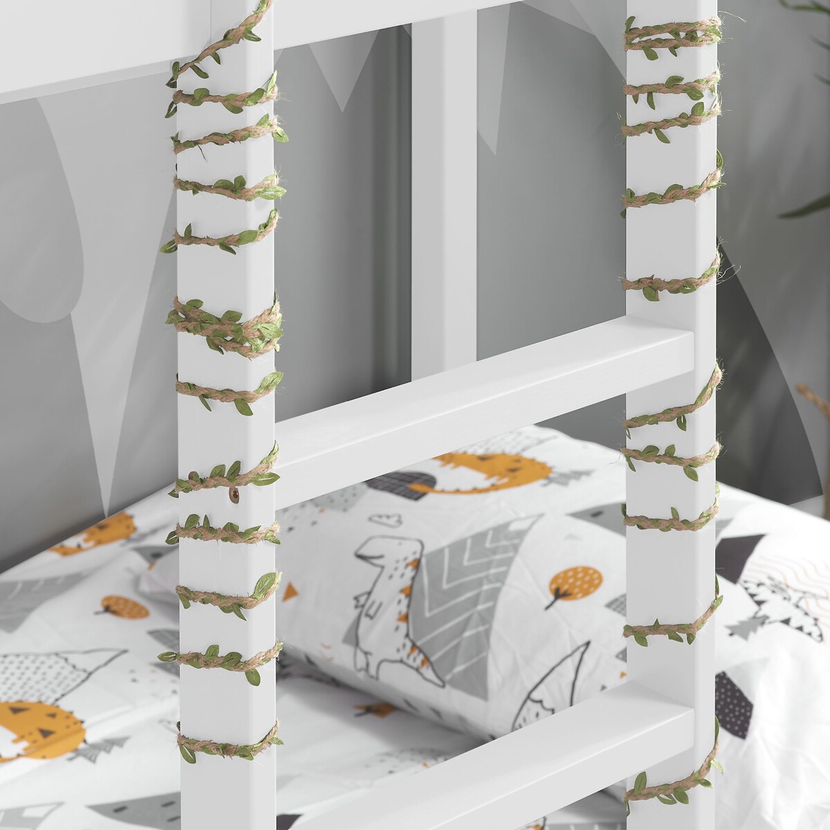 Ascent Treehouse Pine Bunk Bed white, SO'HOME