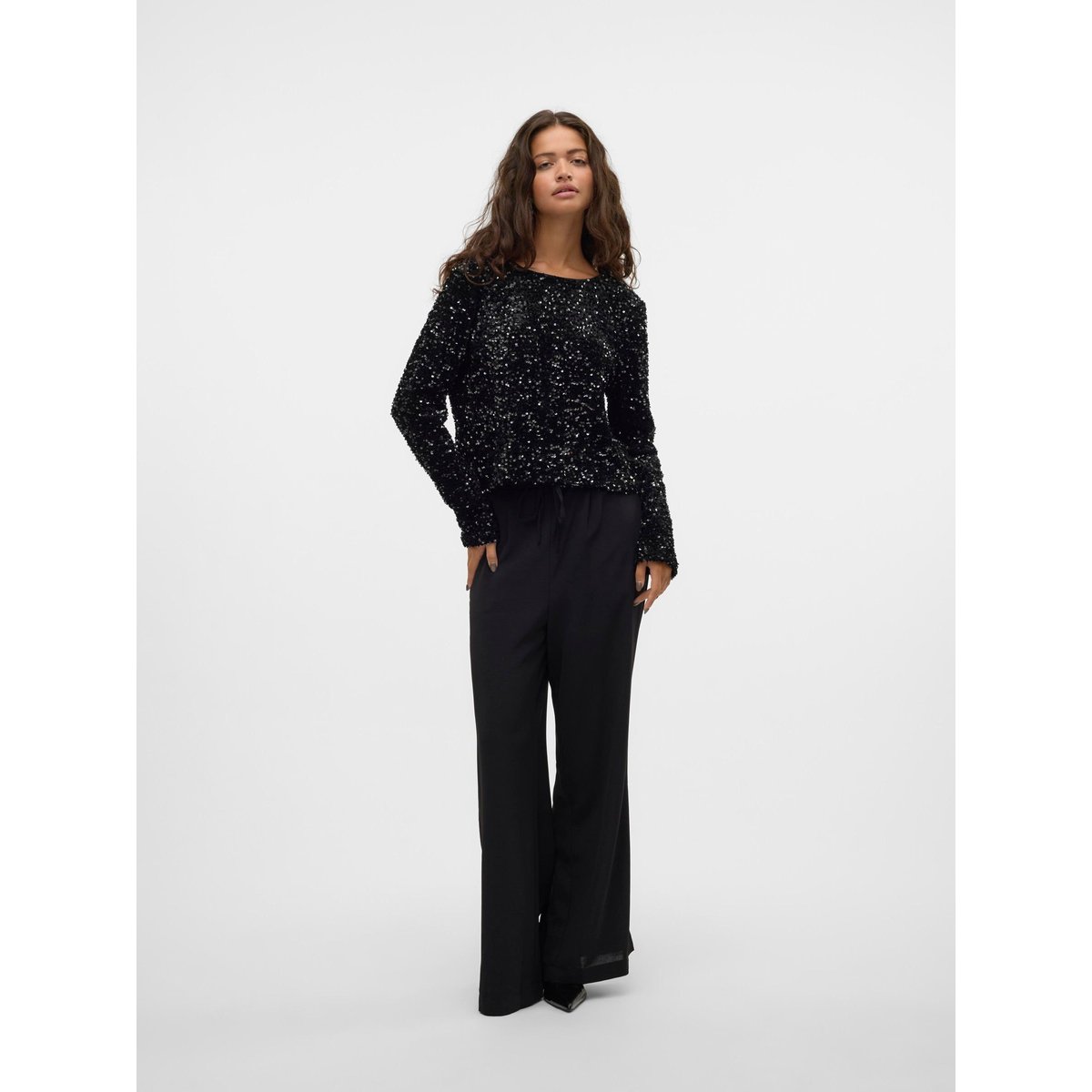 Chemise noire - black, VERO MODA