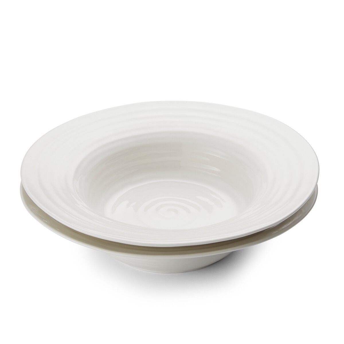 Set of 2 White Bistro Bowls white, SOPHIE CONRAN FOR PORTMEIRION