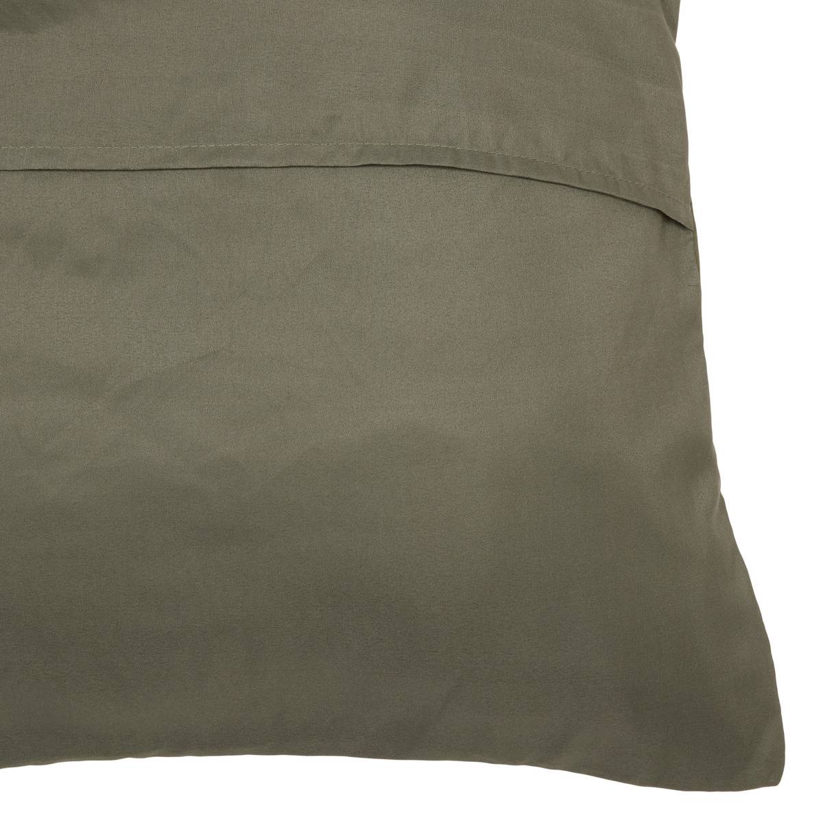 Parure de lit double AMY vert kaki, ATMOSPHERA