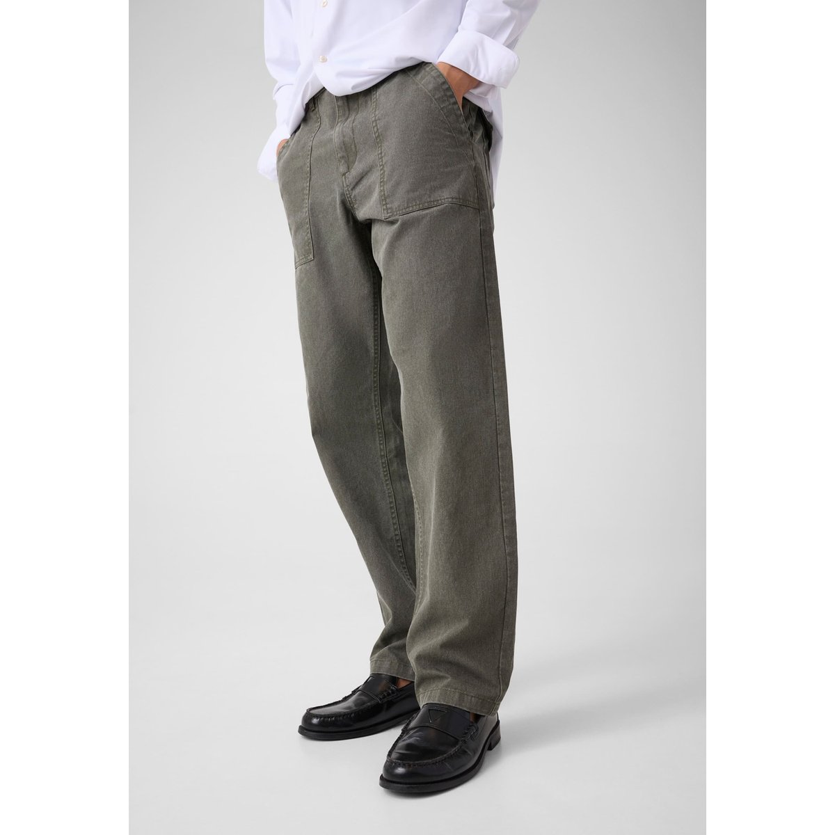 Pantalon Regular-Fit vert, GUESS