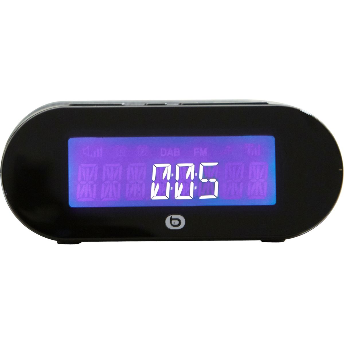 Radio réveil RRVT-150DAB+ noir, ESSENTIEL B