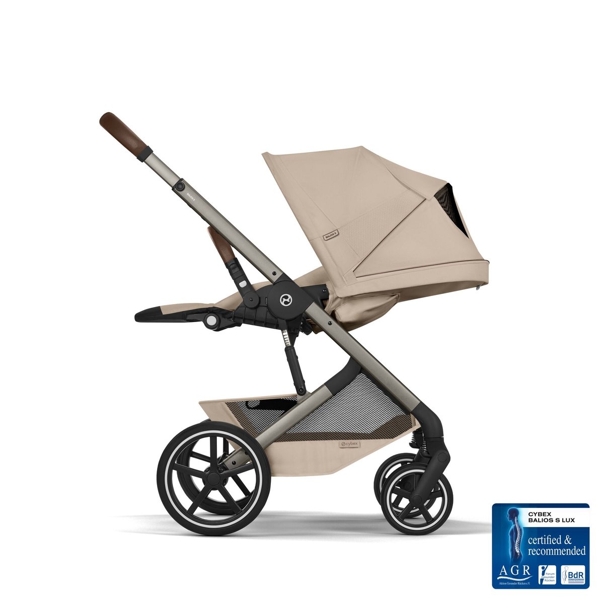 Poussette tout terrain Balios S Lux 4 beige almond, CYBEX