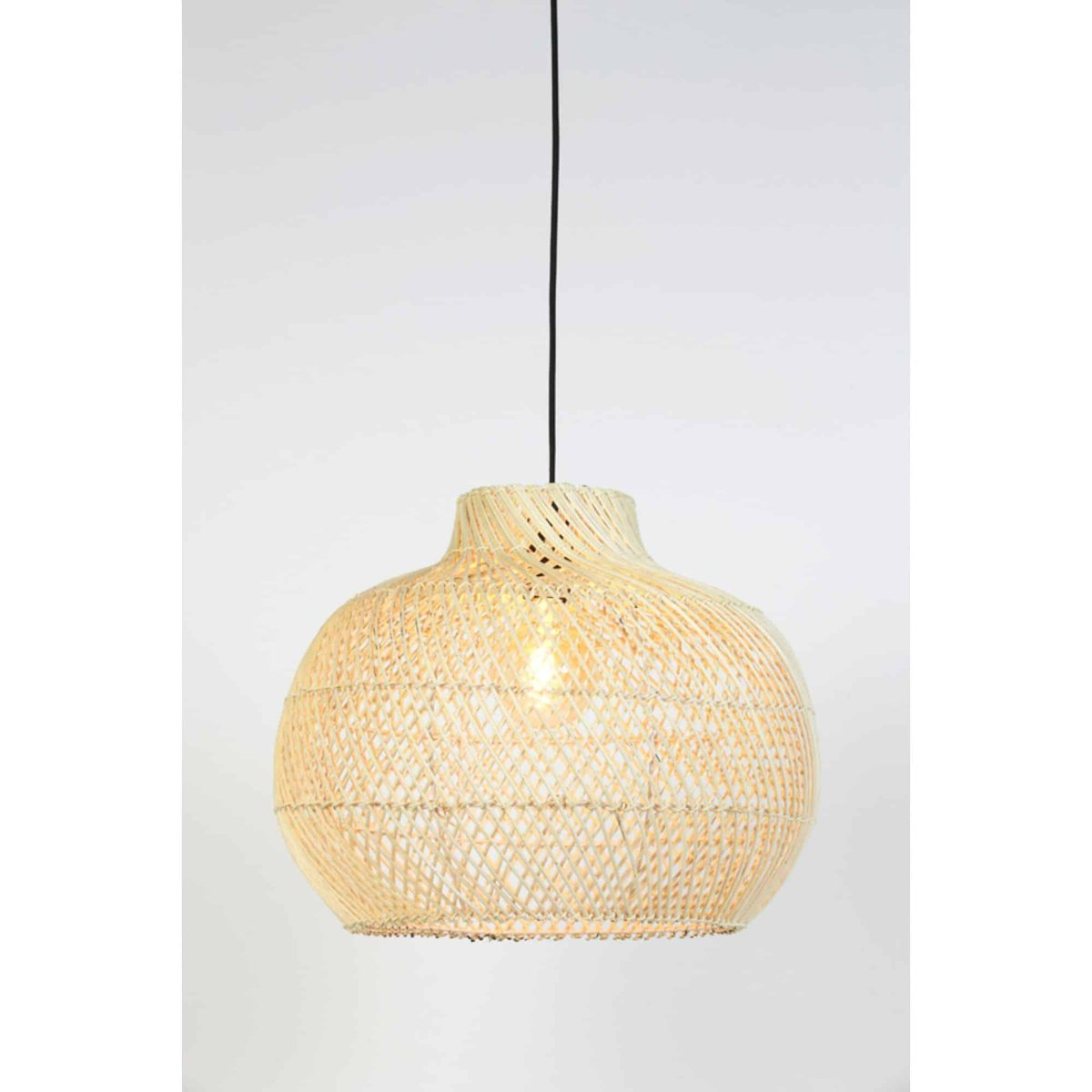 Suspension Rotan CHARITA naturel, LIGHT & LIVING 