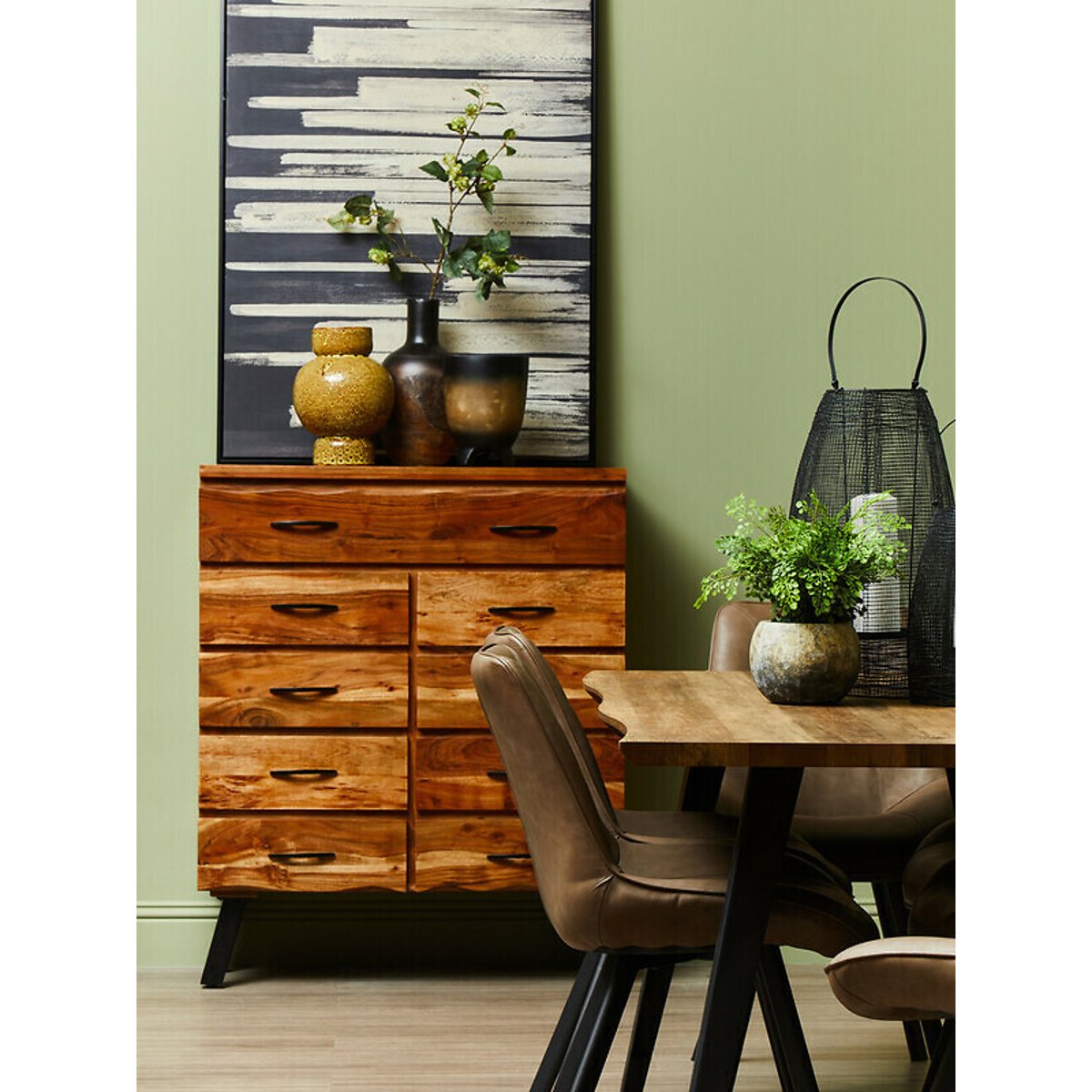 Large Black Ombre Planter black, FIFTY FIVE SOUTH