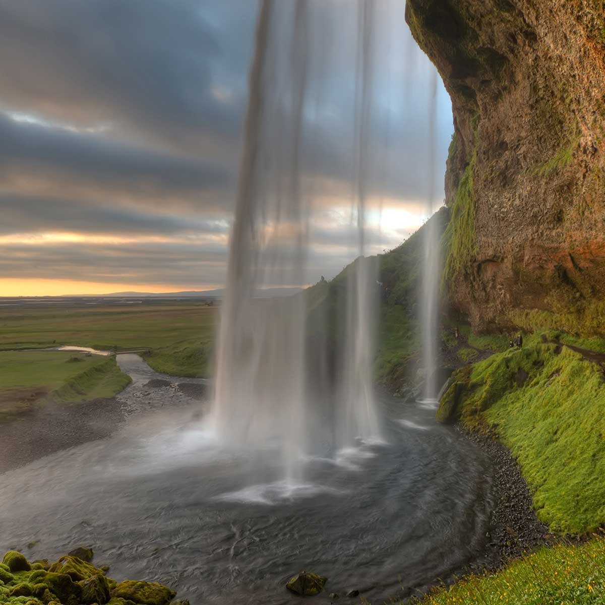 Tableau de Seljlandsfoss tableau alu dibond, HEXOA