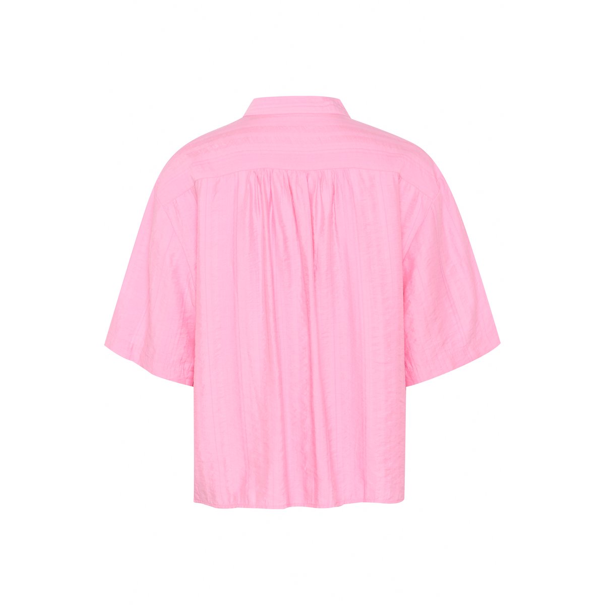 Chemise à manches courtes rose rosebloom, SOAKED IN LUXURY