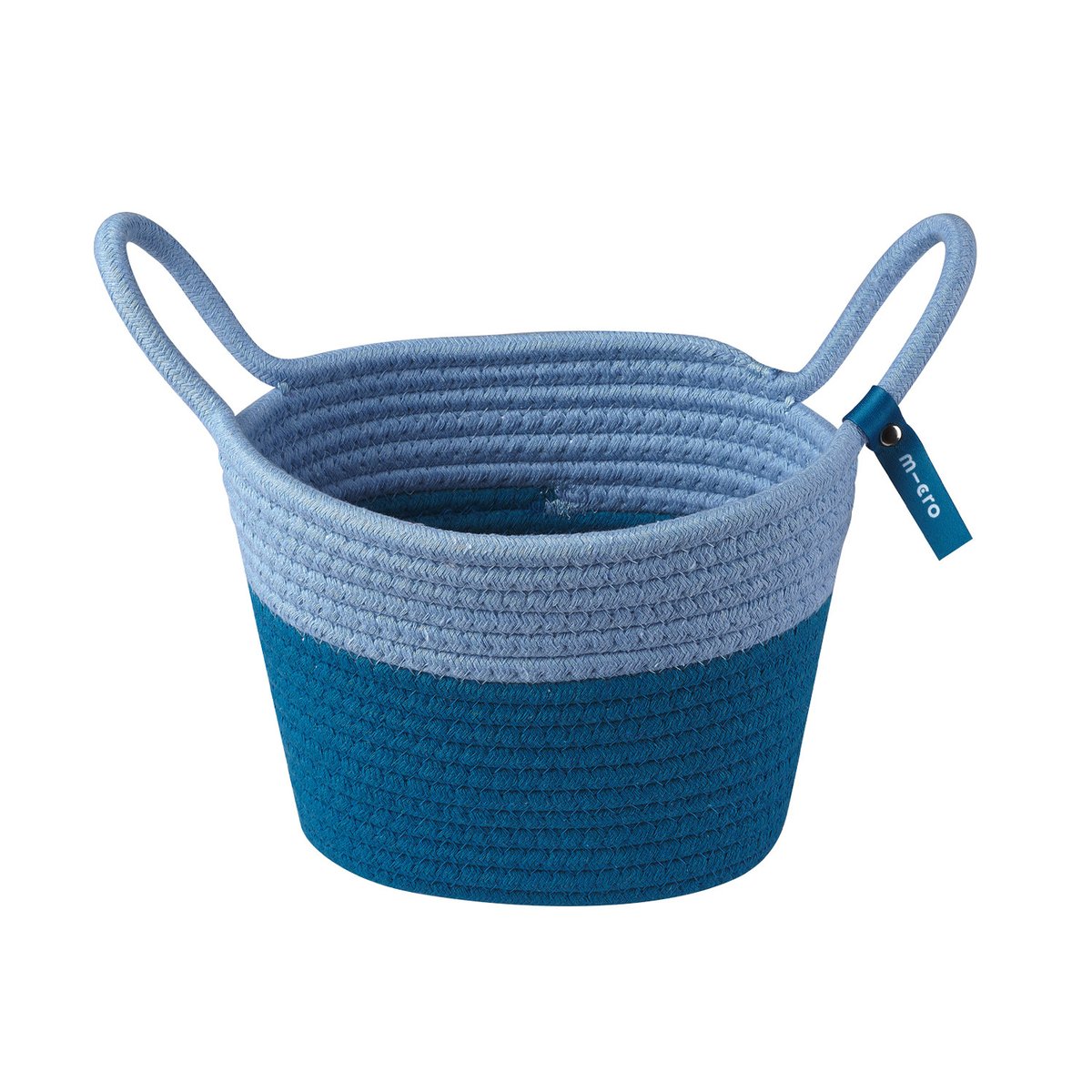 Panier vert pour trottinette bleu, MICRO MOBILITY