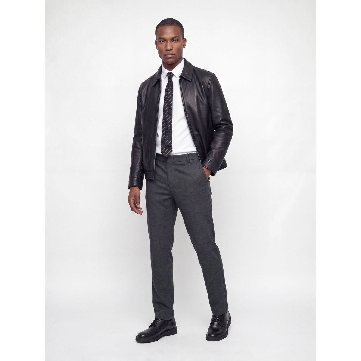 Pantalon Chino black 1, JACK & JONES