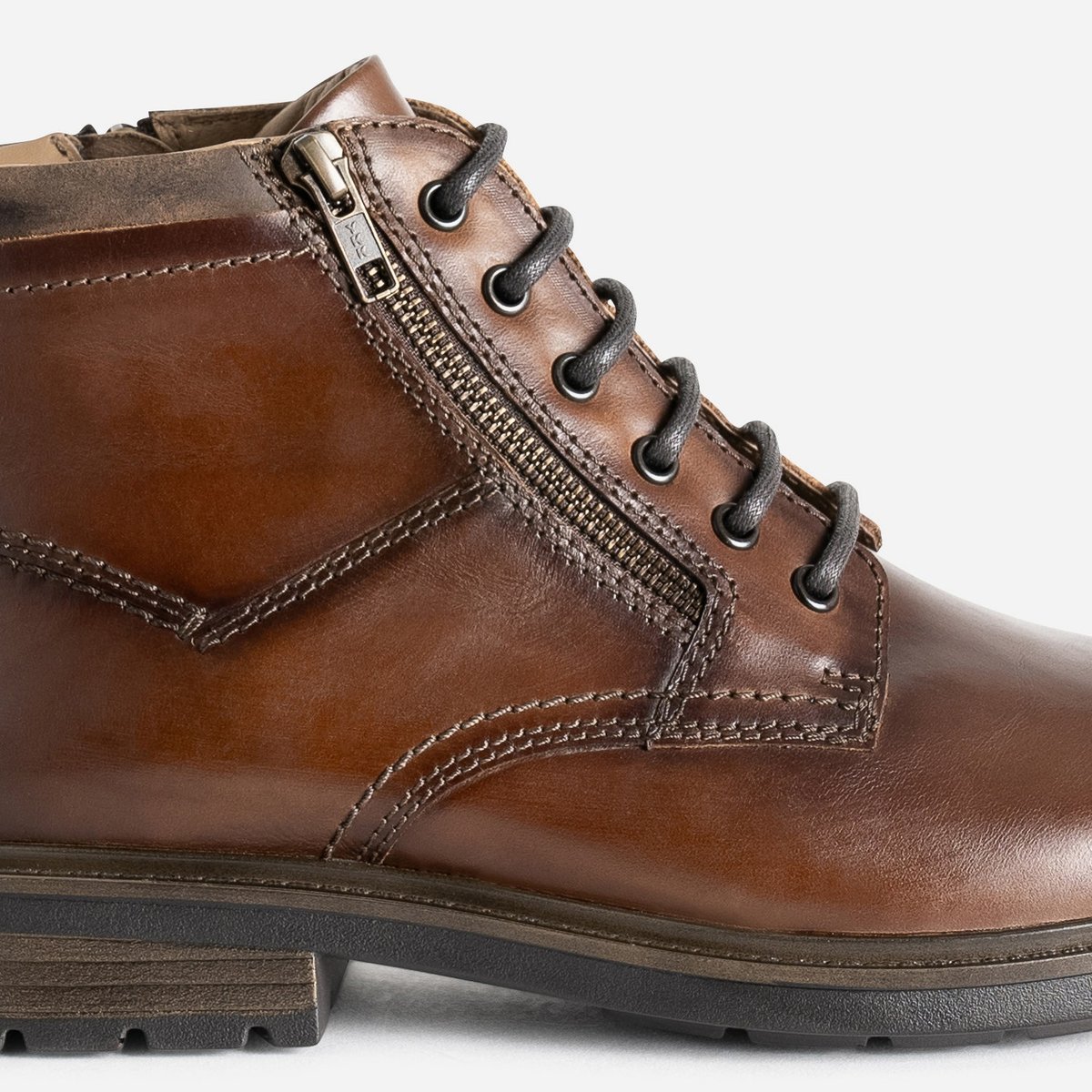 Boots en cuir BACHIR marron, ERAM