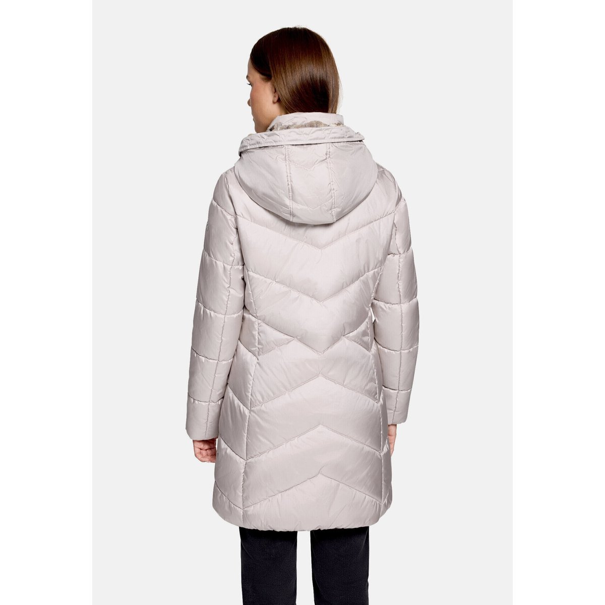 Veste outdoor à capuche amovible silver cloud, BETTY BARCLAY