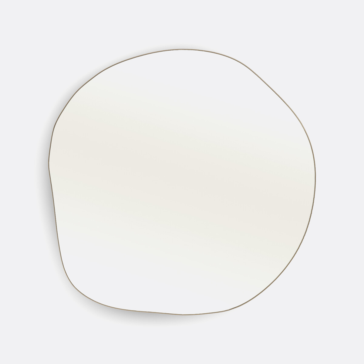 Miroir forme organique 100x100 cm, Ornica laiton, LA REDOUTE INTERIEURS